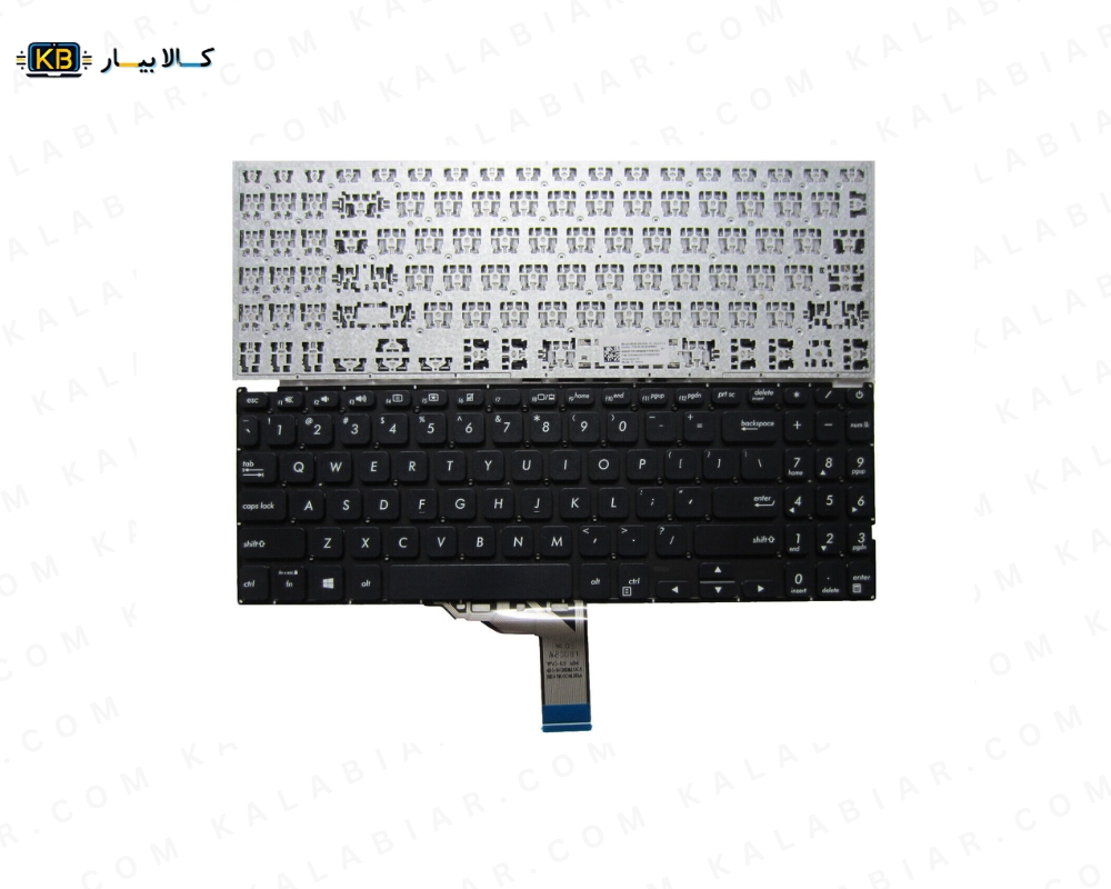 KB ASUS X515 BLACK - کیبورد لپ تاپ ایسوس بلک