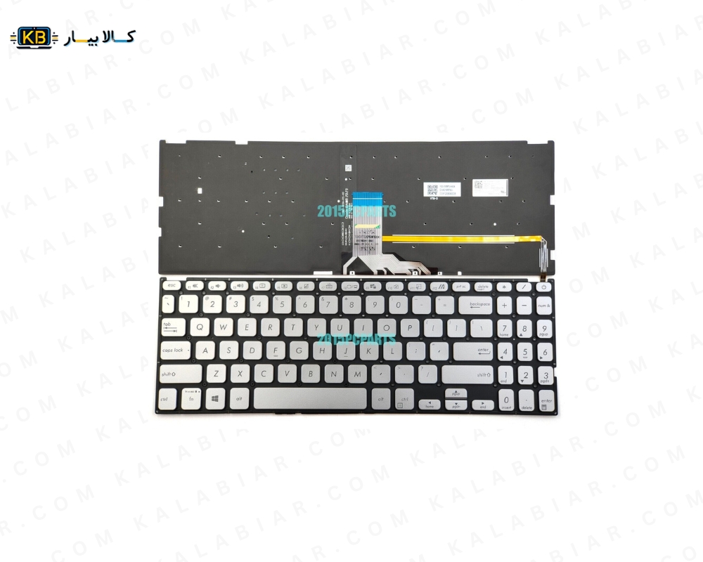 KB ASUS X515 SILVER LIGHT - کیبورد لپ تاپ ایسوس سیلور لایت